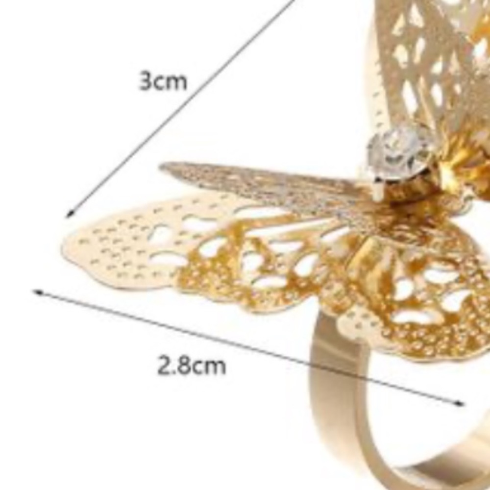 ❤️ Butterfly ring - Picture 7 of 7